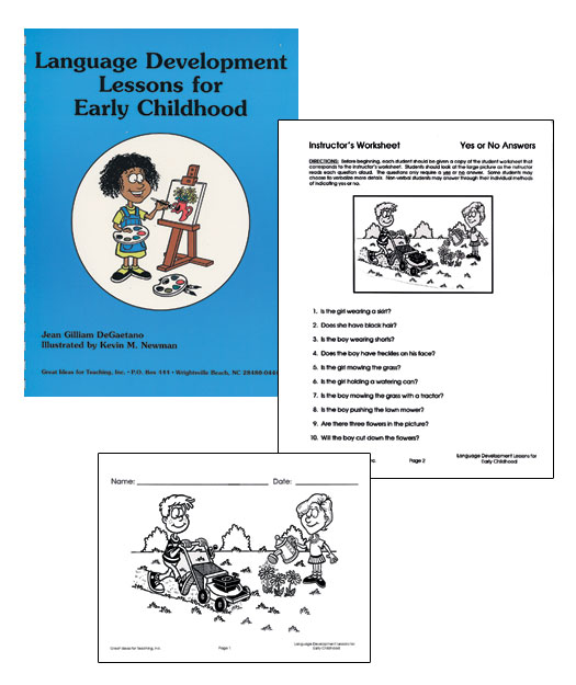 Early Childhood Lesson Plans and Activities for Language Development, PDF, Language Mechanics